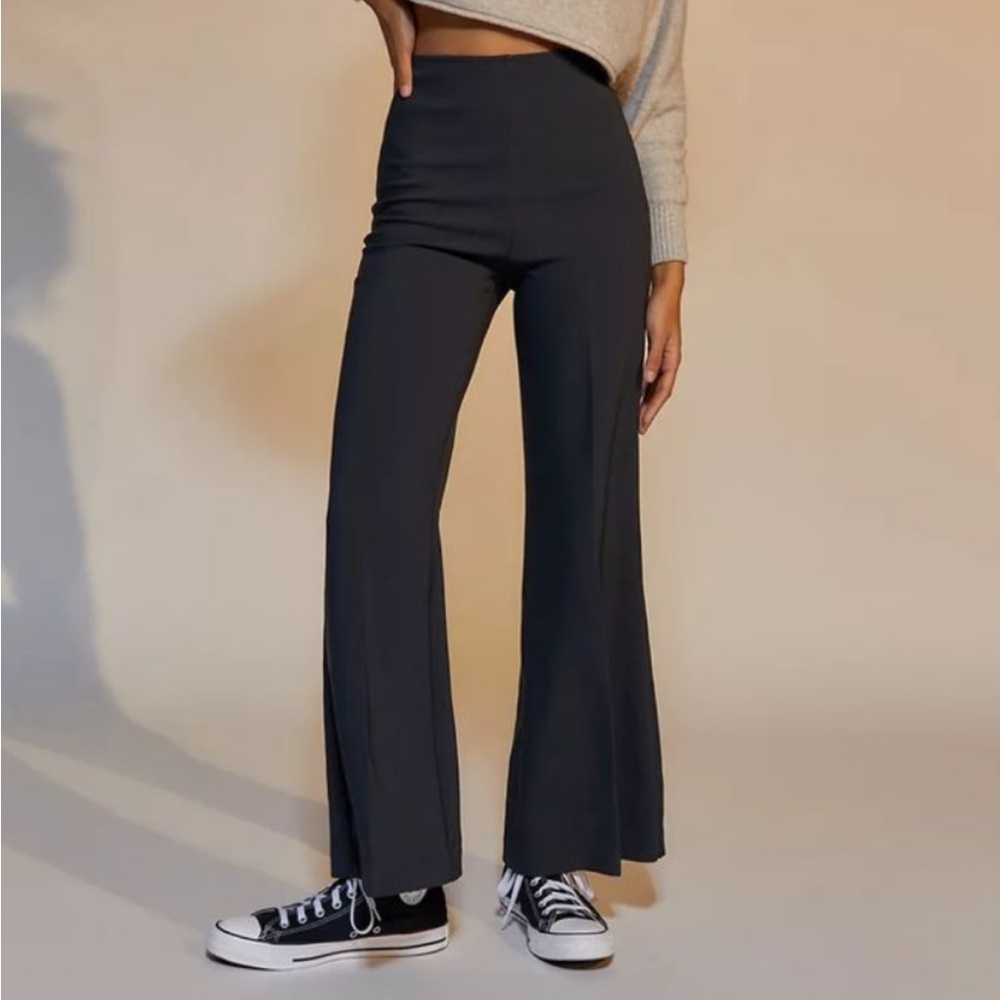 Women's Urban Outfitters Black Wide-Leg Pants